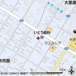 埼玉県深谷市上野台3337周辺の地図