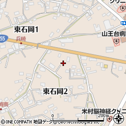 茨城県石岡市東石岡2丁目5周辺の地図