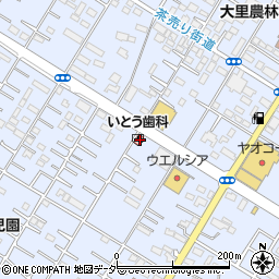 埼玉県深谷市上野台3306周辺の地図