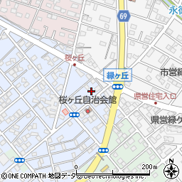 埼玉県深谷市上野台517周辺の地図