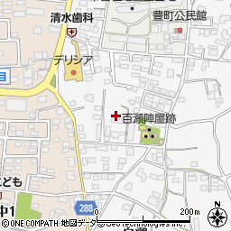 長野県松本市寿豊丘百瀬1171-1周辺の地図
