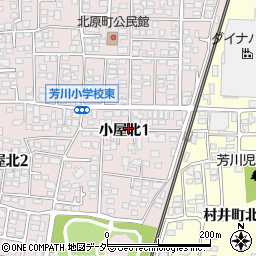 〒399-0039 長野県松本市小屋北の地図