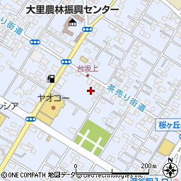 埼玉県深谷市上野台3023周辺の地図