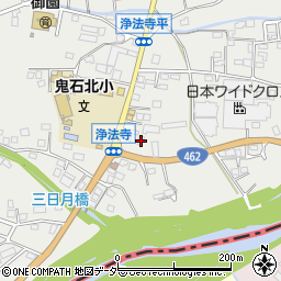 群馬県藤岡市浄法寺907周辺の地図