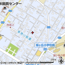埼玉県深谷市上野台294周辺の地図