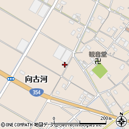 埼玉県加須市向古河187周辺の地図