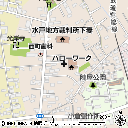 茨城県下妻市下妻乙140-2周辺の地図