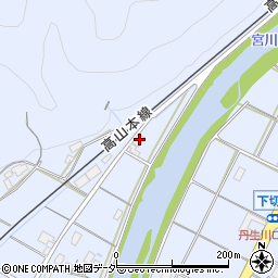 岐阜県高山市下切町637周辺の地図