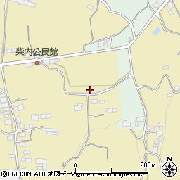 茨城県石岡市柴内周辺の地図