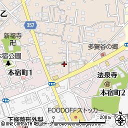 茨城県下妻市下妻乙828周辺の地図