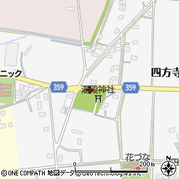 四方寺農村広場周辺の地図