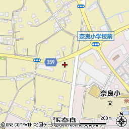 埼玉県熊谷市中奈良1396-9周辺の地図