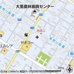 埼玉県深谷市上野台3025周辺の地図