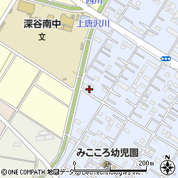 埼玉県深谷市上野台3438周辺の地図