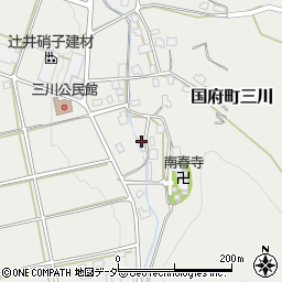 岐阜県高山市国府町三川1598周辺の地図
