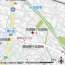 埼玉県深谷市緑ケ丘22周辺の地図