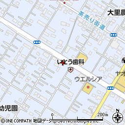 埼玉県深谷市上野台3334周辺の地図