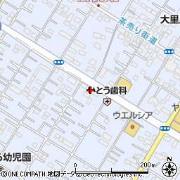 埼玉県深谷市上野台3336周辺の地図
