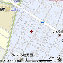 埼玉県深谷市上野台3418周辺の地図