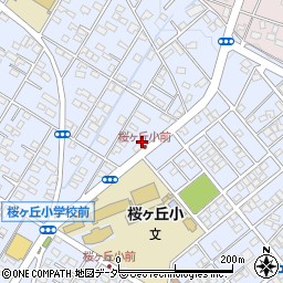 埼玉県深谷市上野台447周辺の地図
