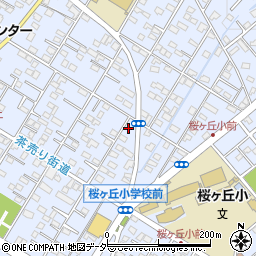 埼玉県深谷市上野台307周辺の地図