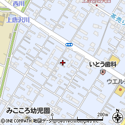 埼玉県深谷市上野台3376周辺の地図