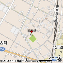 埼玉県加須市向古河74周辺の地図