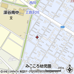 埼玉県深谷市上野台3440周辺の地図