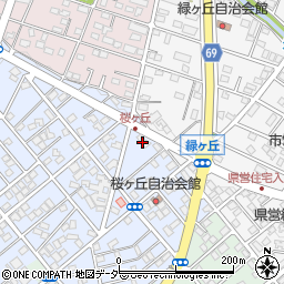 株式会社横尾材木店　深谷店周辺の地図