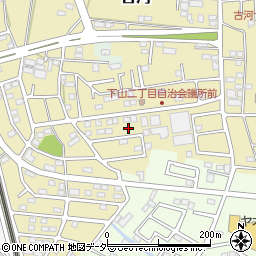 茨城県古河市古河544-181周辺の地図