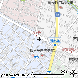 埼玉県深谷市上野台520周辺の地図