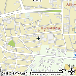 茨城県古河市古河544-179周辺の地図
