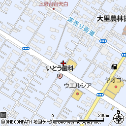 埼玉県深谷市上野台3333周辺の地図