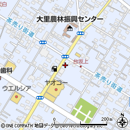 埼玉県深谷市上野台3027周辺の地図