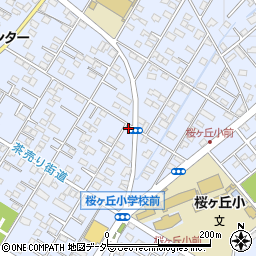 埼玉県深谷市上野台308周辺の地図