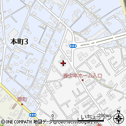 茨城県古河市幸町9周辺の地図