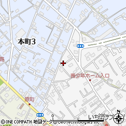 茨城県古河市幸町9-24周辺の地図