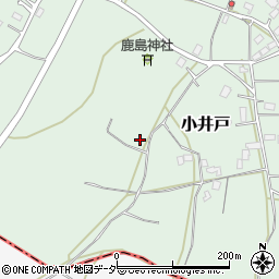 茨城県石岡市小井戸周辺の地図