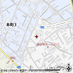 茨城県古河市幸町9-5周辺の地図