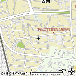 茨城県古河市古河544-172周辺の地図