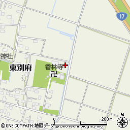 埼玉県熊谷市東別府798-3周辺の地図