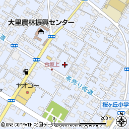 埼玉県深谷市上野台266周辺の地図