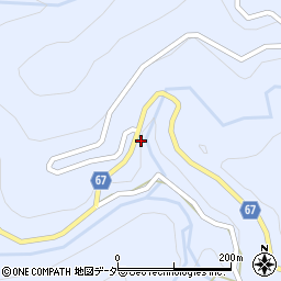 長野県松本市入山辺8967-4周辺の地図