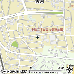 茨城県古河市古河544-175周辺の地図