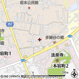 茨城県下妻市下妻乙852-3周辺の地図