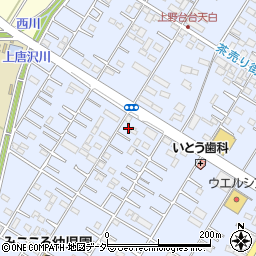 埼玉県深谷市上野台3380周辺の地図