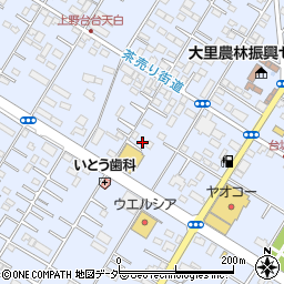 埼玉県深谷市上野台3314周辺の地図