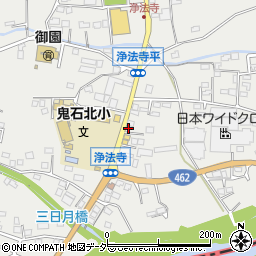 群馬県藤岡市浄法寺911-1周辺の地図