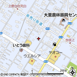 埼玉県深谷市上野台3313周辺の地図