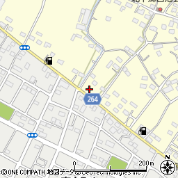 埼玉県深谷市東方2612周辺の地図